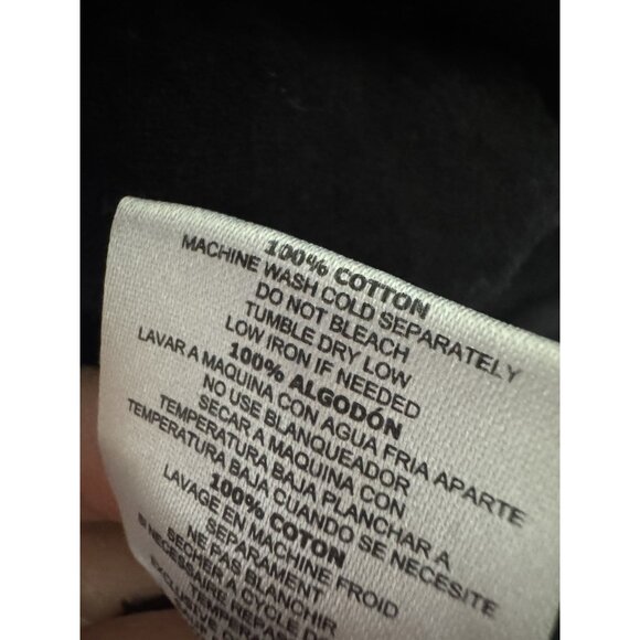 Salty Lemon Dress Size XL Extra Large Black Short Tiered 100 cotton Boho New 027 - Picture 6 of 6